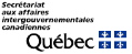 Affaires intergouvernementales canadiennes du Québec (SAIC) - 